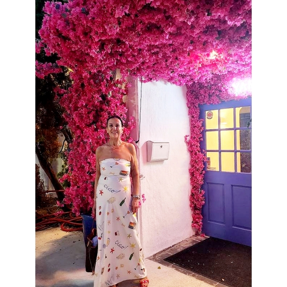 NWT, Anthropologie, For Love & Lemons Carla Strapless Maxi Dress in Frui… - Picture 4 of 4